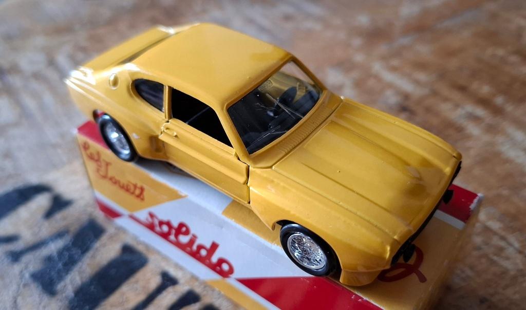 FORD Capri 2600 RV 1973 #14 Yellow 1/43 SOLIDO France NEUVE, Ophalen of Verzenden, Nieuw, Auto, Solido