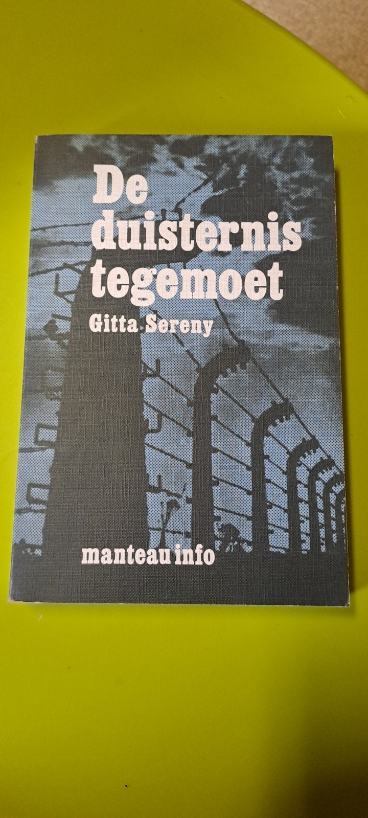 Gitta Sereny – De duisternis tegemoet, Gelezen, België, Sereny, Ophalen of Verzenden