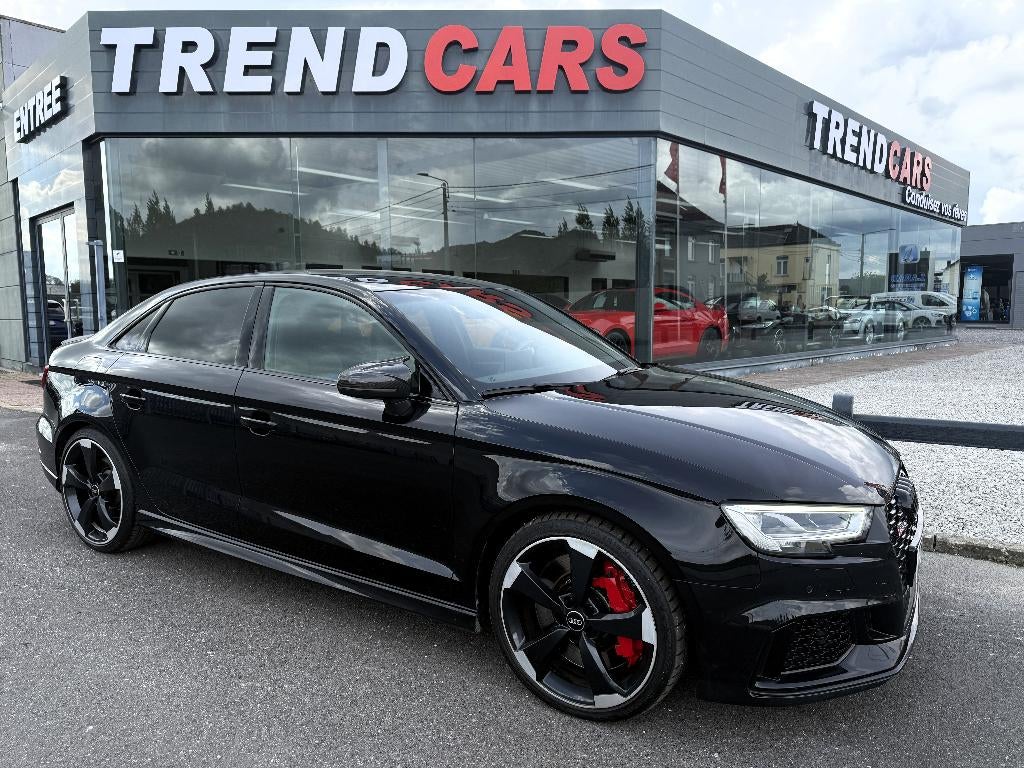 AUDI RS3 BERLINE 2.5 TFSI QUATTRO BLACK EDITION FULL LED, Autos, Cuir, Cruise Control, Achat, 2480 cm³