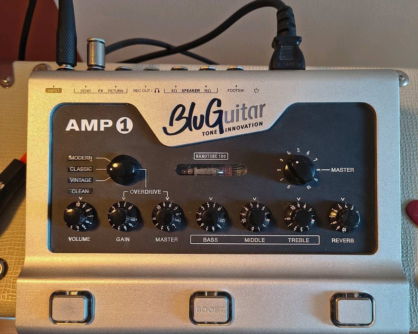 Bluguitar Amp1 Silver edition, Ophalen of Verzenden