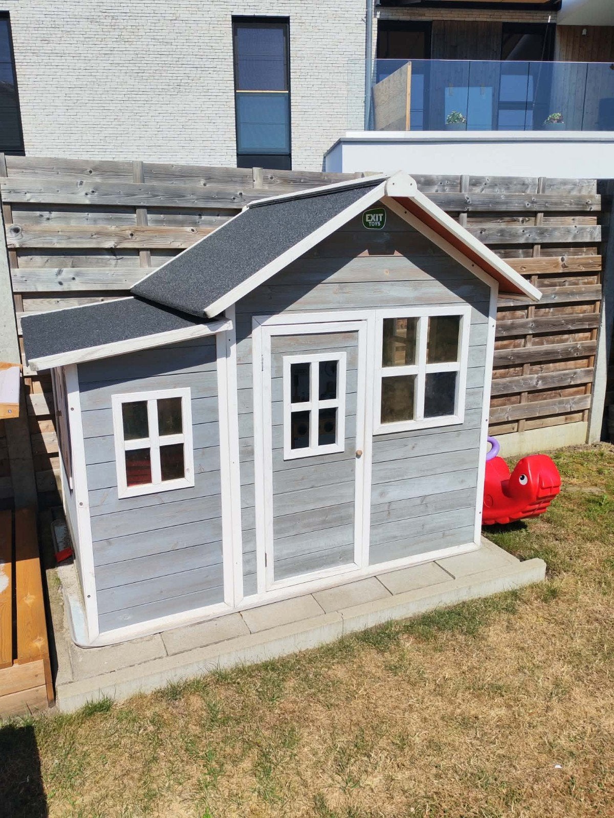 houten speelhuis, Ophalen, Gebruikt, Hout