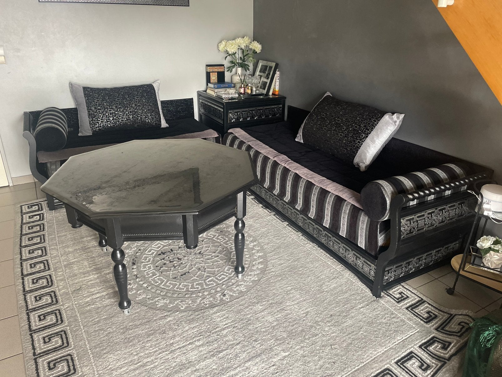 Salon marocain, Maison & Meubles, Canapés | Coins salons complets, Enlèvement, Comme neuf