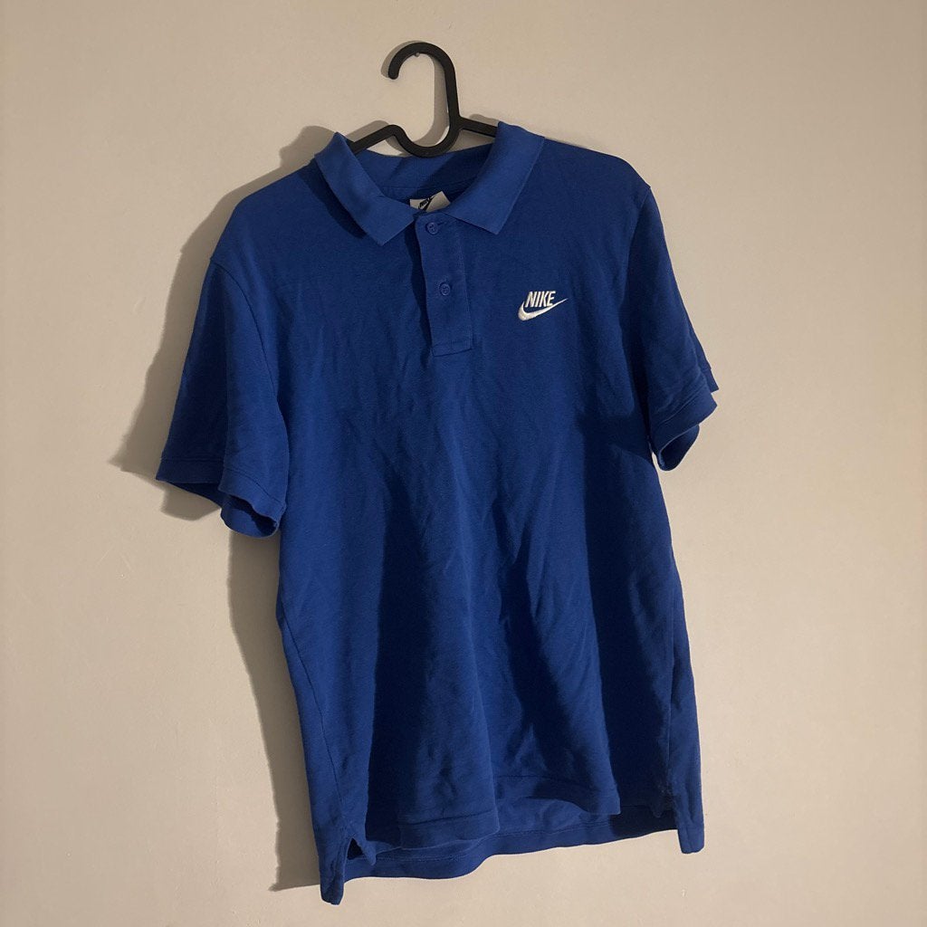 Nike polo, Verzenden, Nieuw, Maat 46 (S) of kleiner, Blauw