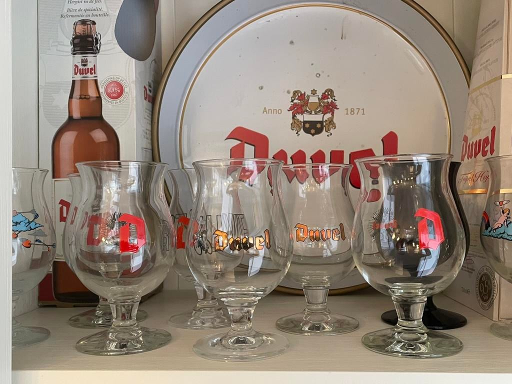 Duvel collectie te koop wegens stopzetten hobby, Ophalen, Zo goed als nieuw, Duvel