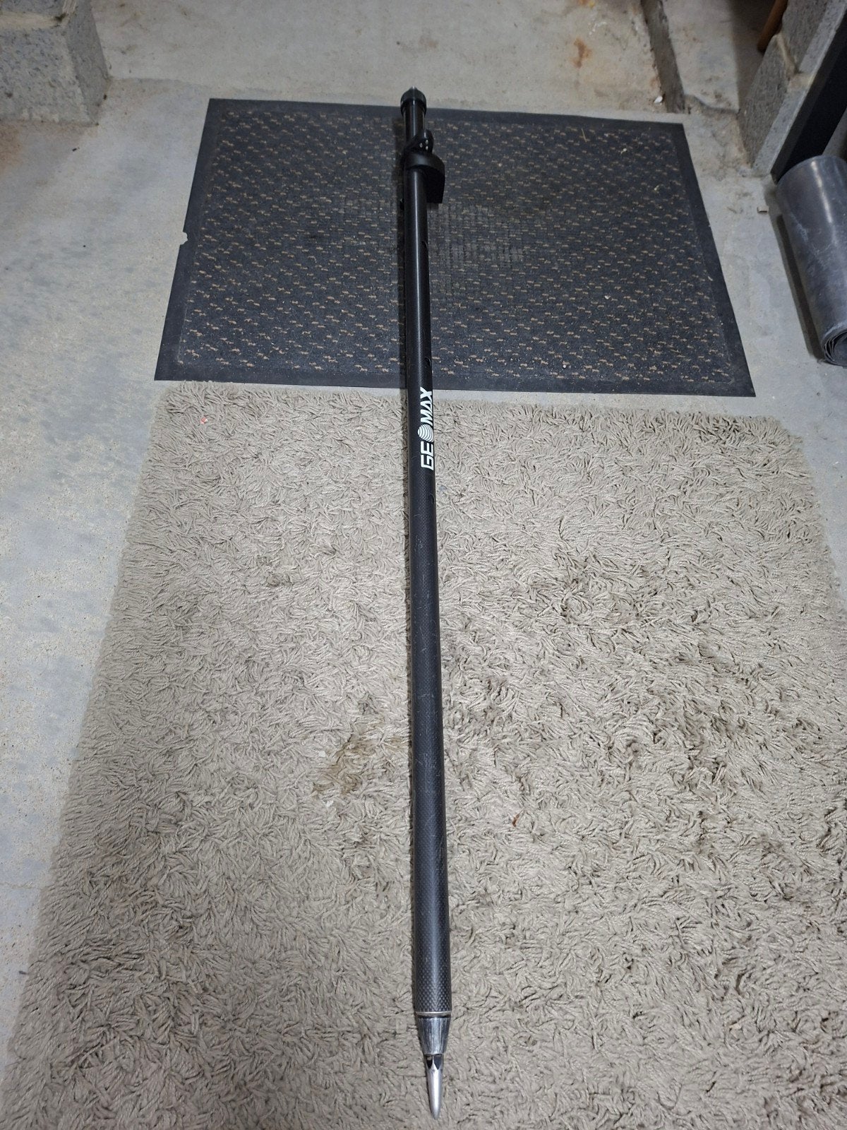 GPS pole Geomax, Ophalen