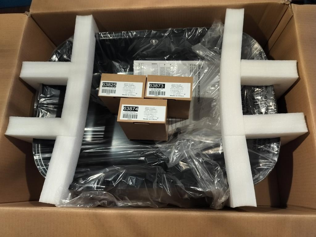 Weber black lid assembly lumin 63832, Ophalen of Verzenden, Nieuw, Weber