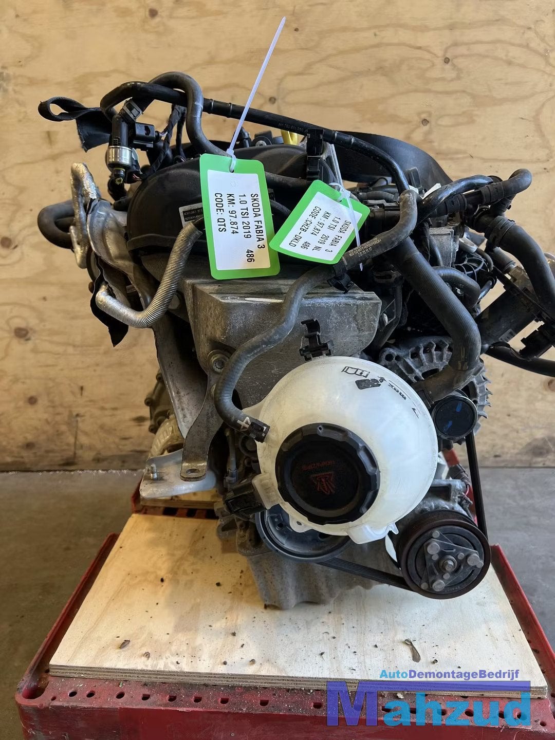 SKODA FABIA 3 1.0 TSI DKL DKLD Motorblok motor, Tr. Vaclava Klementa 869
293 01  Mlada Boleslav, CZ, Skoda, Skoda Auto a.s., Gebruikt