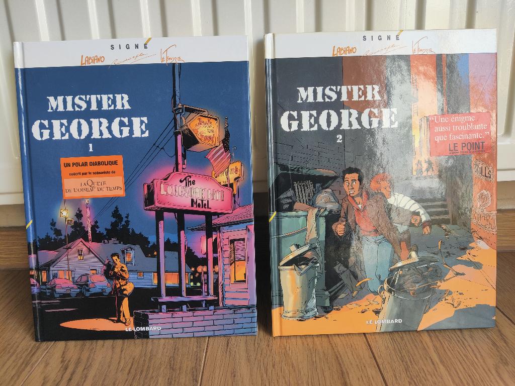 BD: Mister George Tomes 1&2. Le Lombard  - Le Tendre/Labiano, Meerdere stripboeken, Ophalen of Verzenden, Gelezen