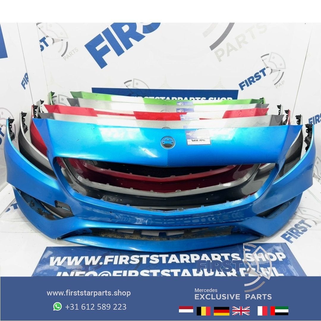 W176 VOORBUMPER Facelift AMG bumper 2013-2019 ROOD WIT ZWART