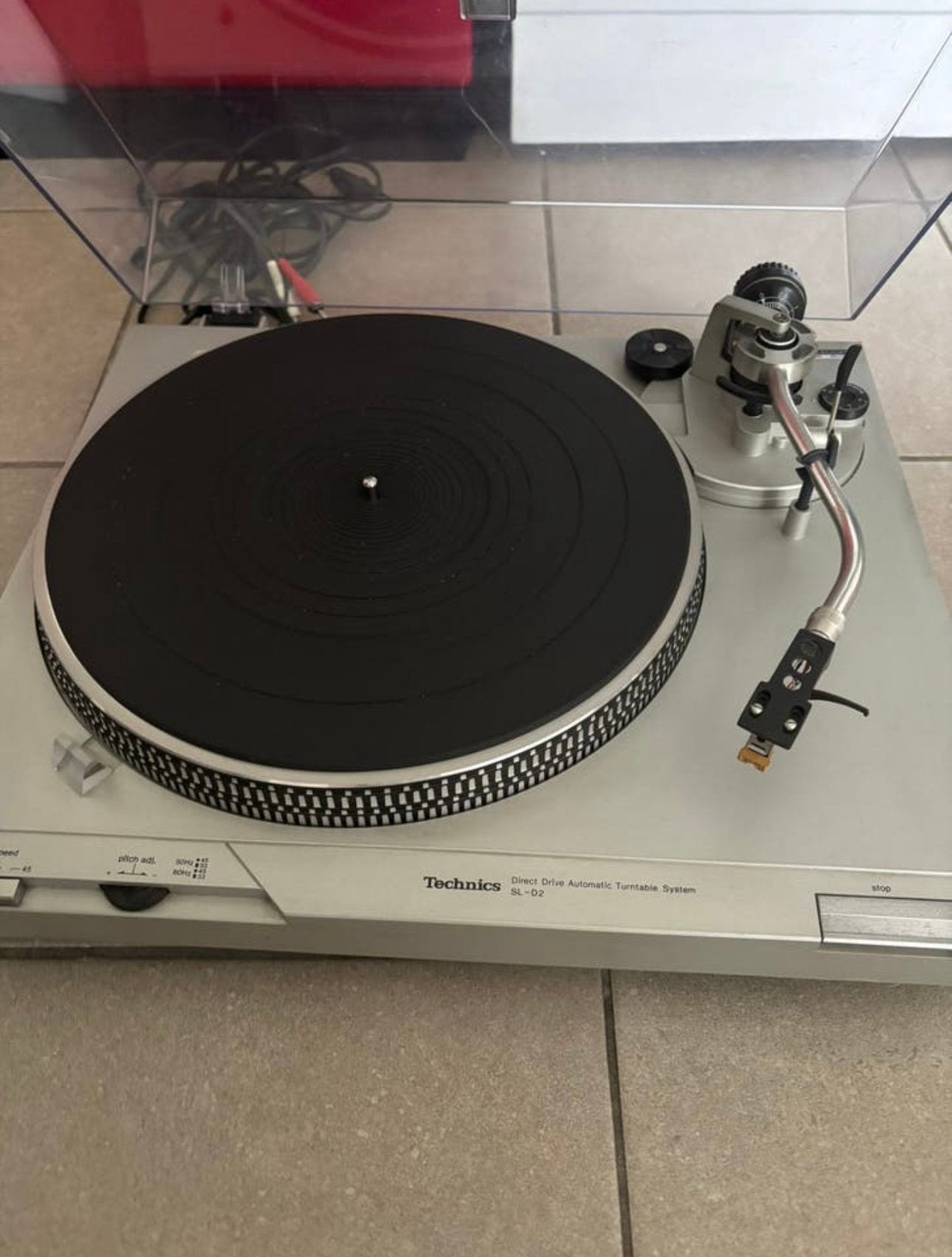 Tocadiscos Technics SL-D2 Japon 1980, Muziek en Instrumenten, Dj-sets en Draaitafels, Ophalen of Verzenden, Zo goed als nieuw