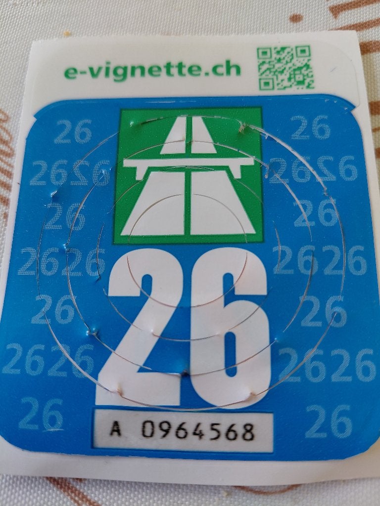 Vignette Suisse, Tickets & Billets