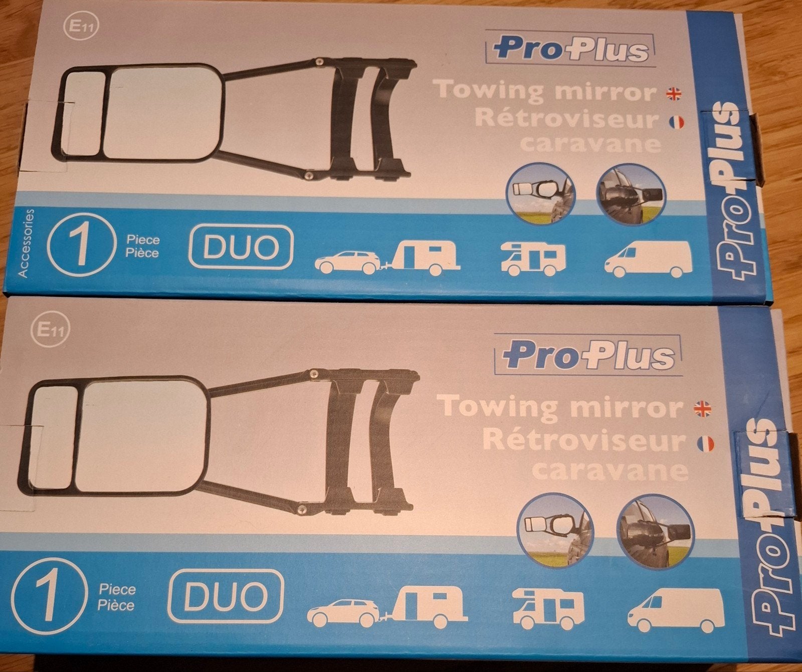 caravanspiegels van het merk Pro Plus (nieuw), Caravans en Kamperen, Ophalen, Nieuw