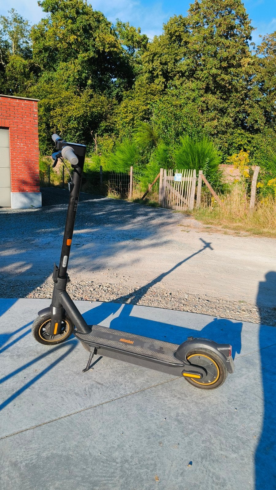 segway ninebot max g30e 2 step/scooter, amper gebruikt, Ophalen, Zo goed als nieuw, Elektrische step (E-scooter), Segway Ninebot Max