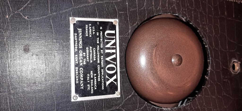 jennings univox j6 année 50/60 vintage, Enlèvement ou Envoi, Autres pièces