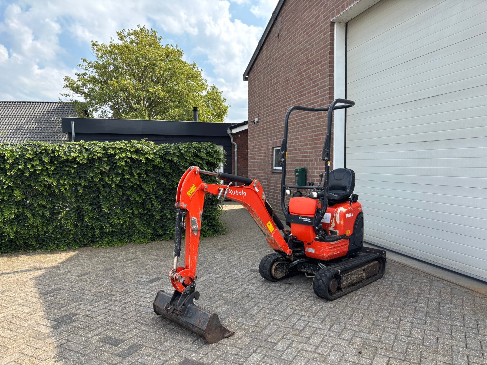 Kubota U10-3 Minigraver graafmachine kraan Sloop/Sorteer!, Ophalen