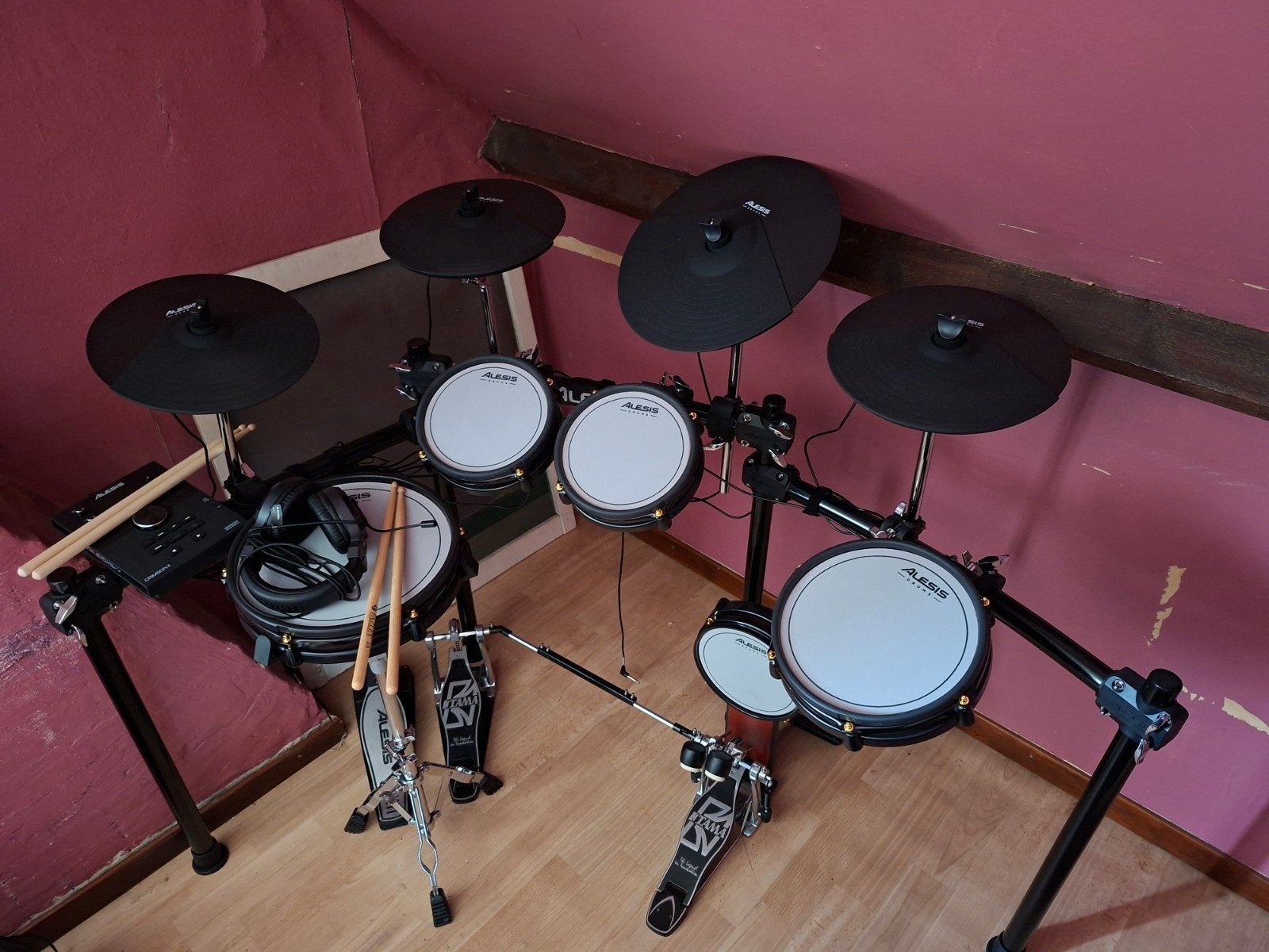 elektronisch drumstel, Musique & Instruments, Batteries & Percussions, Enlèvement, Comme neuf, Autres marques, Électronique