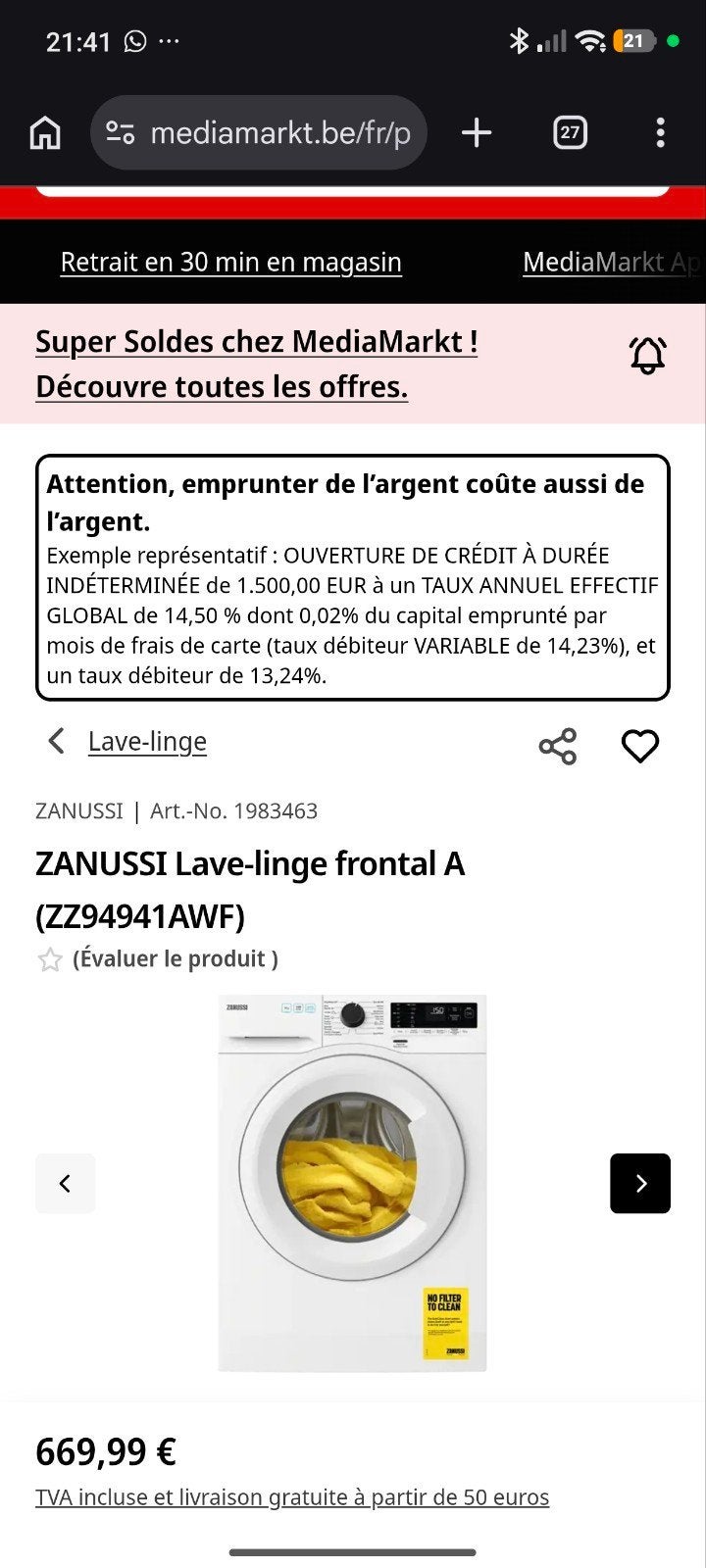 Lave-linge