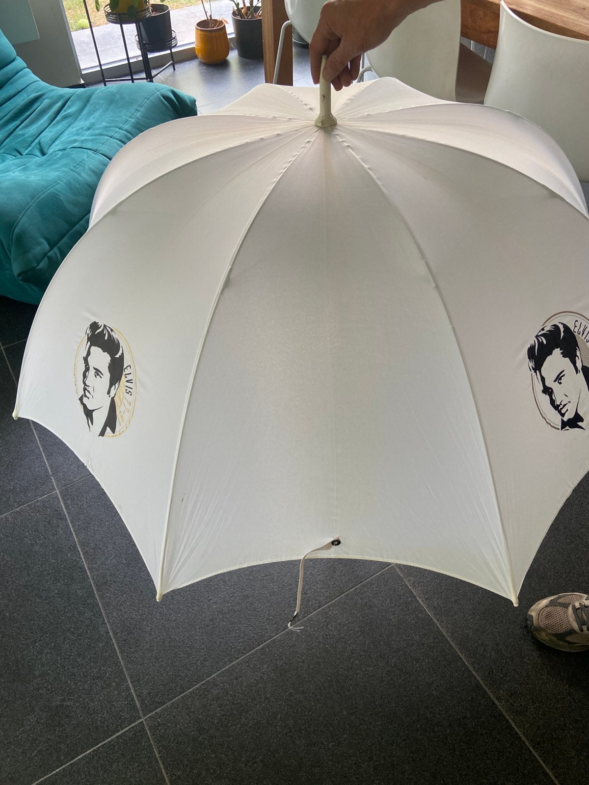 Elvis Presley vintage paraplu, Ophalen, Nieuw