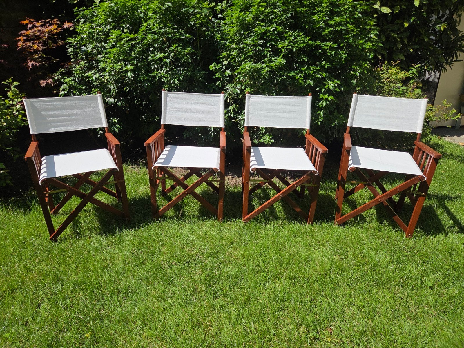 Tuinstoelen, Gebruikt, Hout, Inklapbaar
