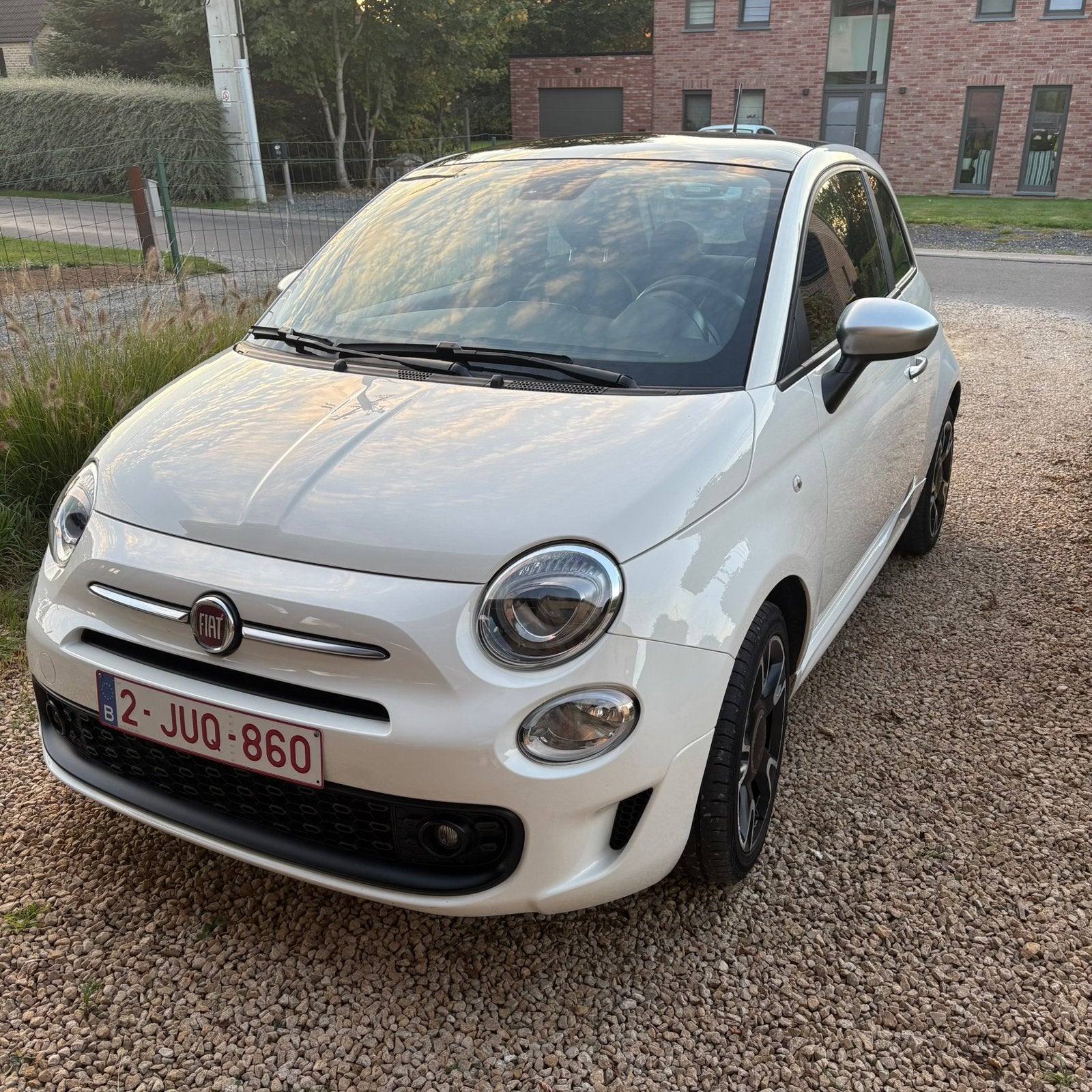 Fiat 500, Auto's, Voorwielaandrijving, 4 zetels, Adaptive Cruise Control, Leder en Stof