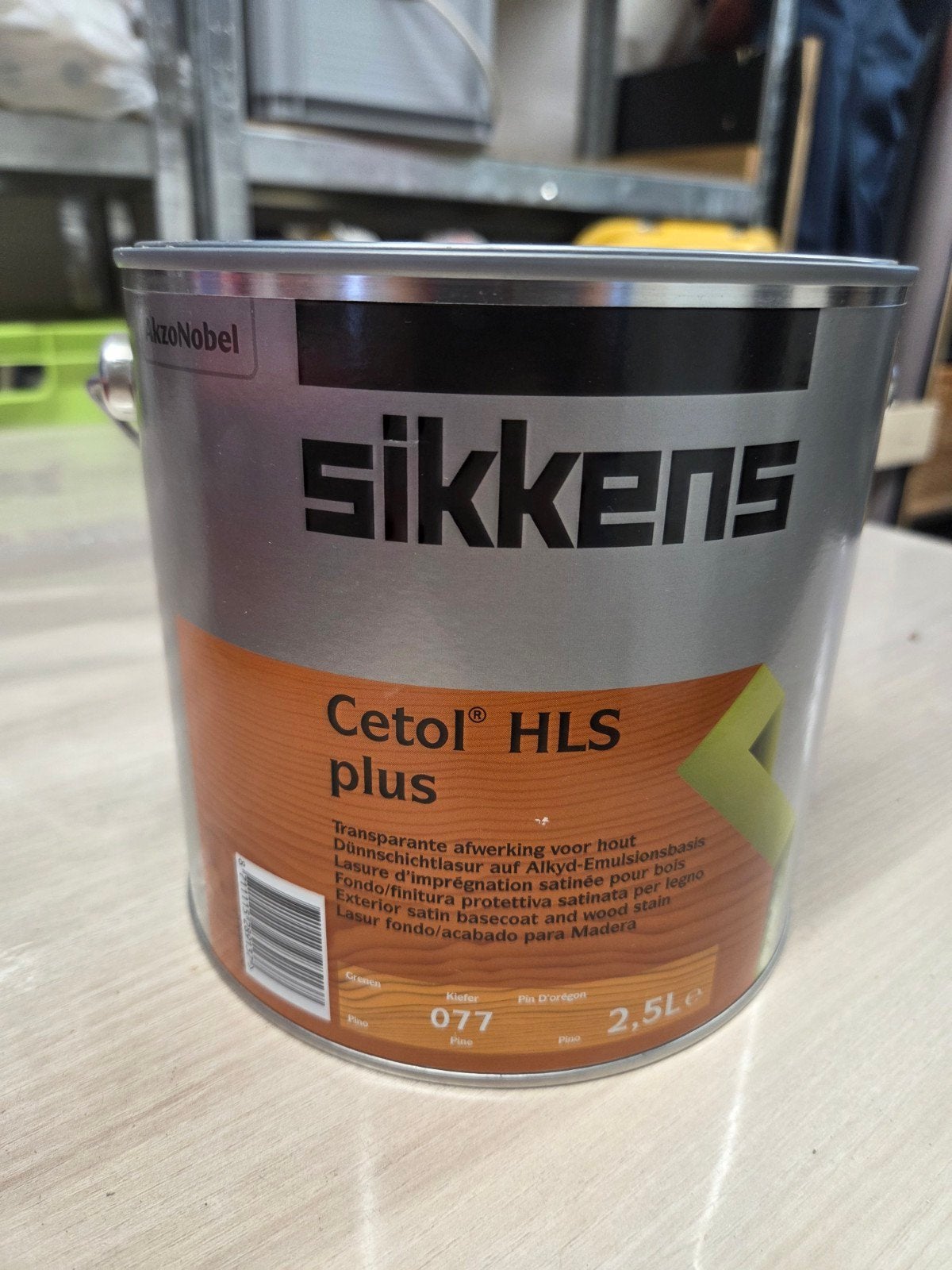 Sikkens cetol hls plus grenen 2.5l, Bricolage & Construction, Peinture, Vernis & Laque, Enlèvement