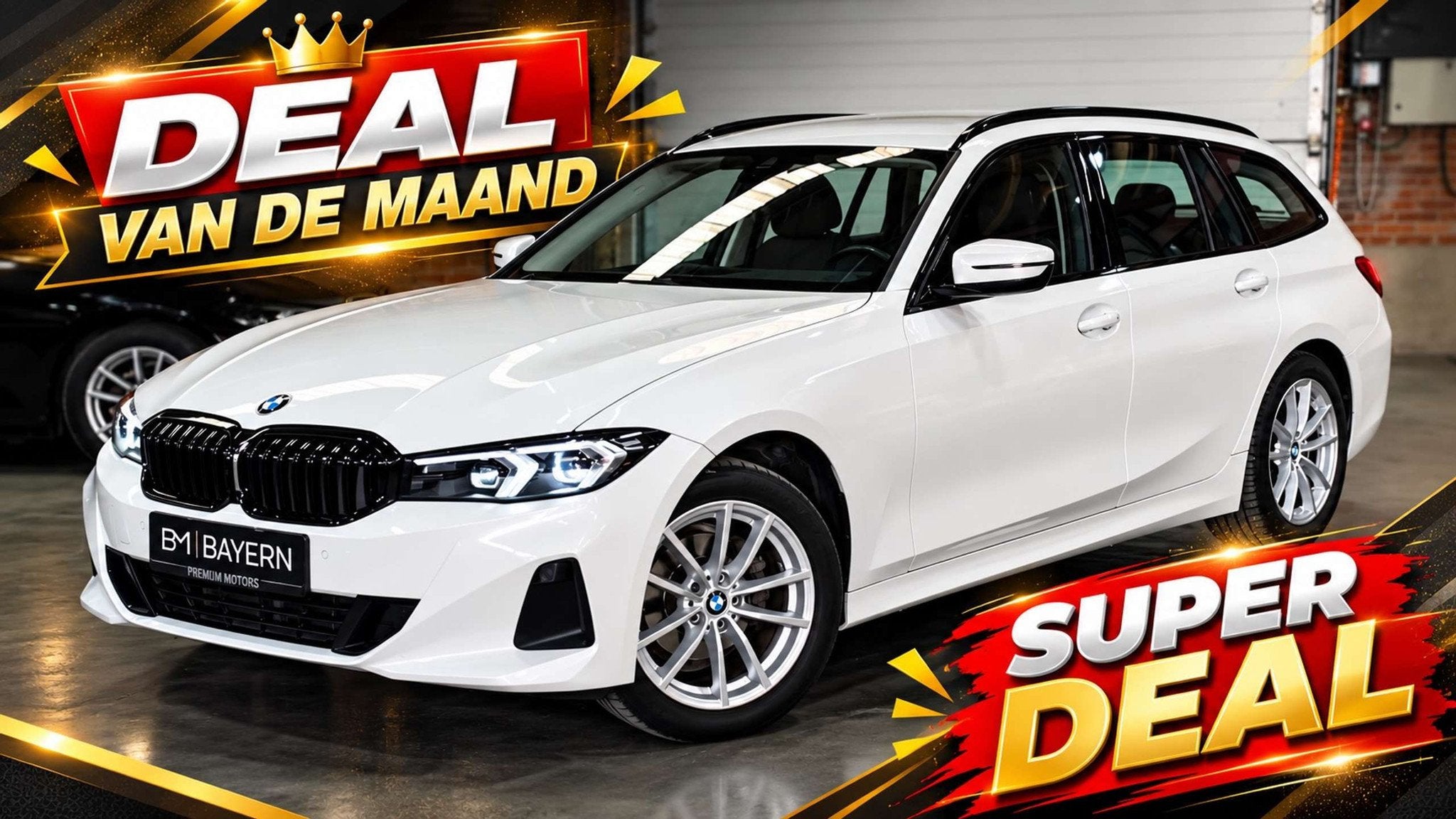 BMW 316 dA | Facelift | Model 2023 | 110.000km | Automaat, Auto's, 4 cilinders, Wit, Bedrijf, 5 deurs
