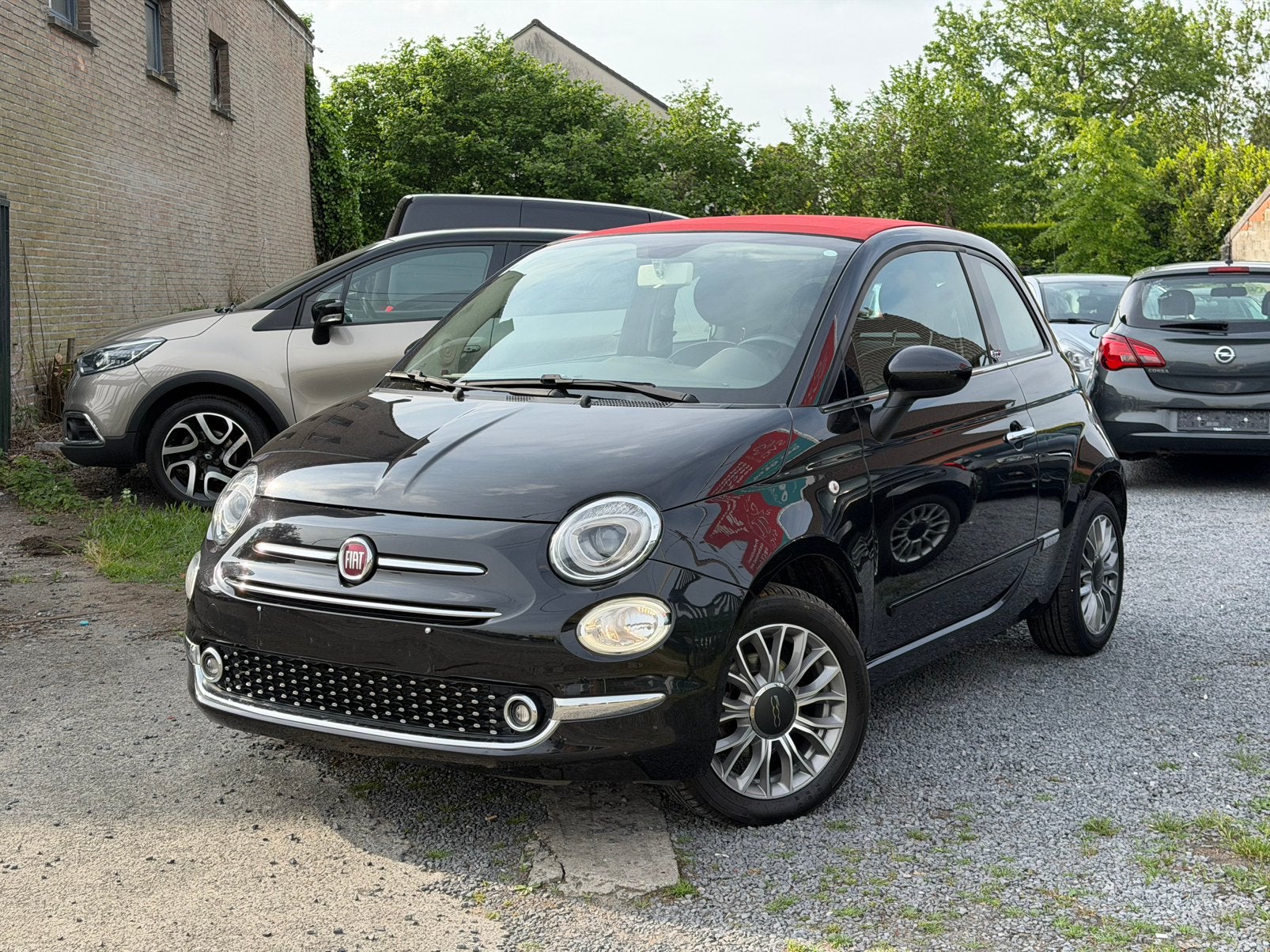 Fiat 500C 1.2 Benzine Cabrio | Navi | Cruise | 87.000 KM, Auto's, Voorwielaandrijving, 4 zetels, Stof, 4 cilinders