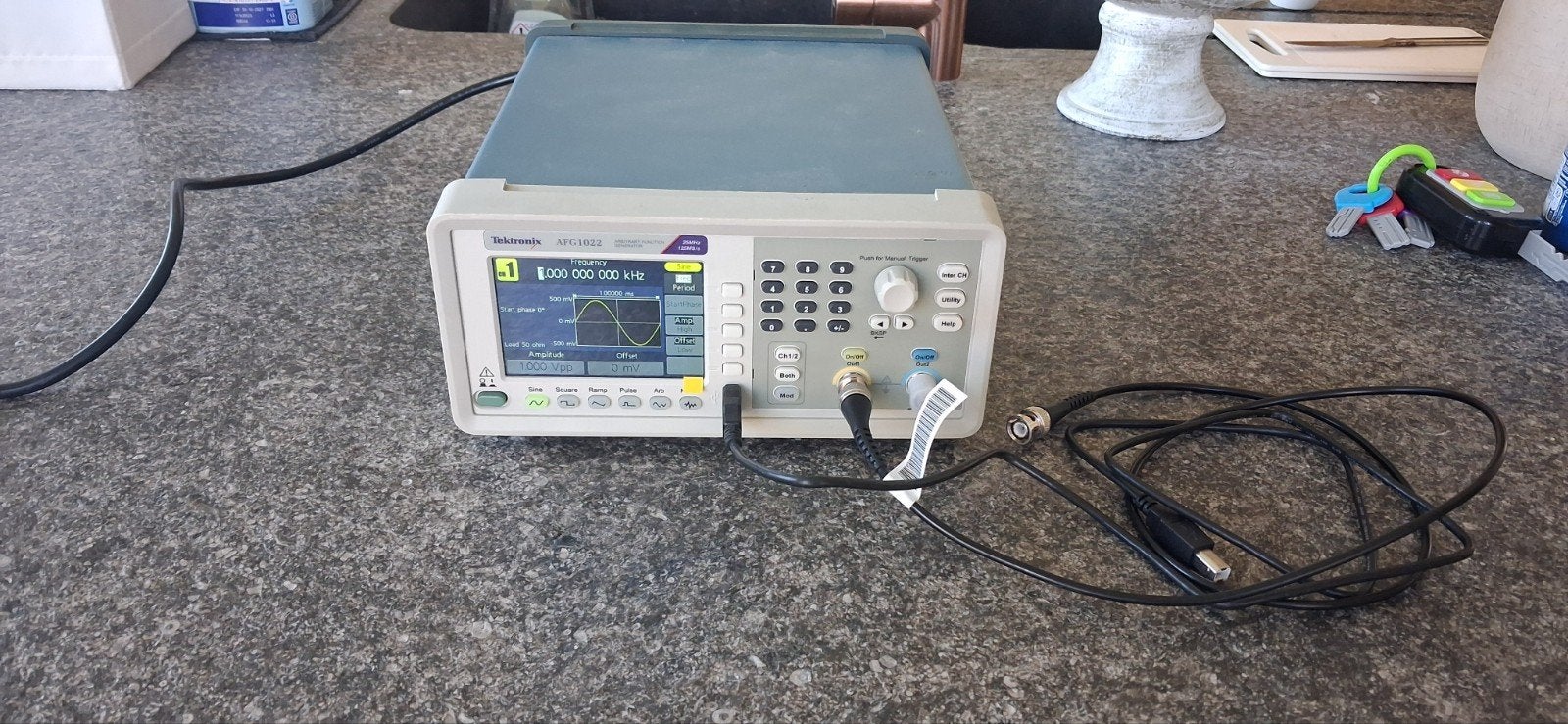 Oscilloscoop / functiegenerator tektronix, Telecommunicatie, Zenders en Ontvangers, Ophalen of Verzenden