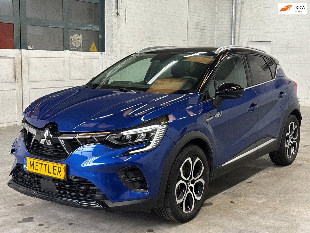Mitsubishi ASX 1.6 HEV AT First Edition | Camera | Navigatie, Gebruikt, 4 cilinders, Parkeersensor, Blauw