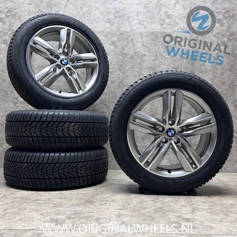 18 inch originele velgen + winterbanden BMW X1 IX1 X2 IX2 st, Autos : Pièces & Accessoires, Neuf, Pneus et Jantes, Pneus hiver