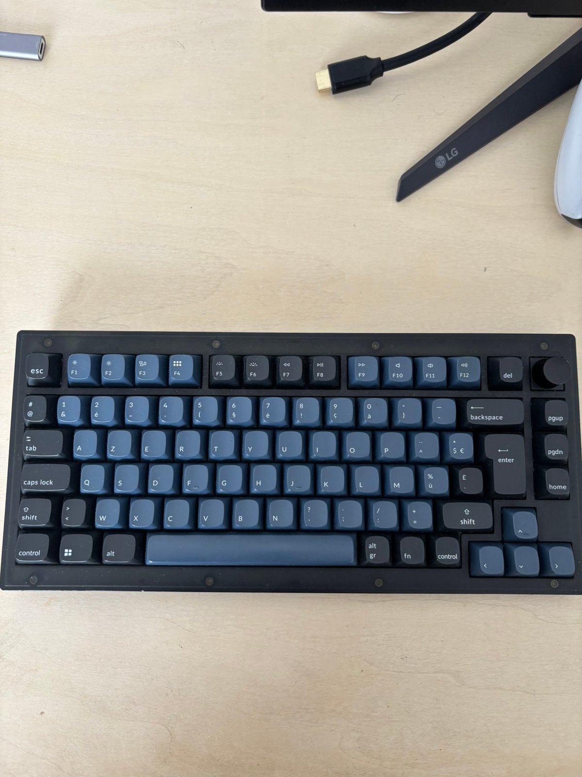 Keychron v1c3 - USB non fonctionnel, Informatique & Logiciels, Enlèvement, Azerty, Ne fonctionne pas, Filaire