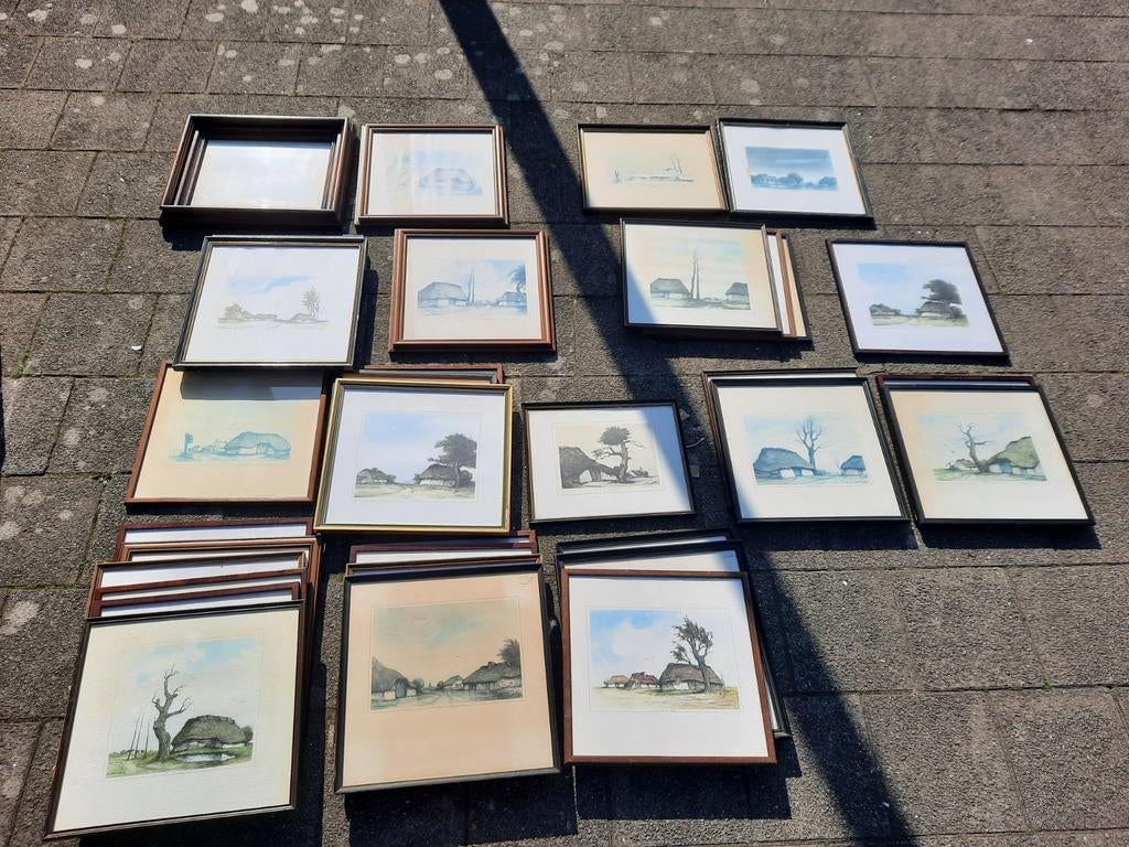 Verzameling: 33 prints van "Dirk Baksteen", Ophalen