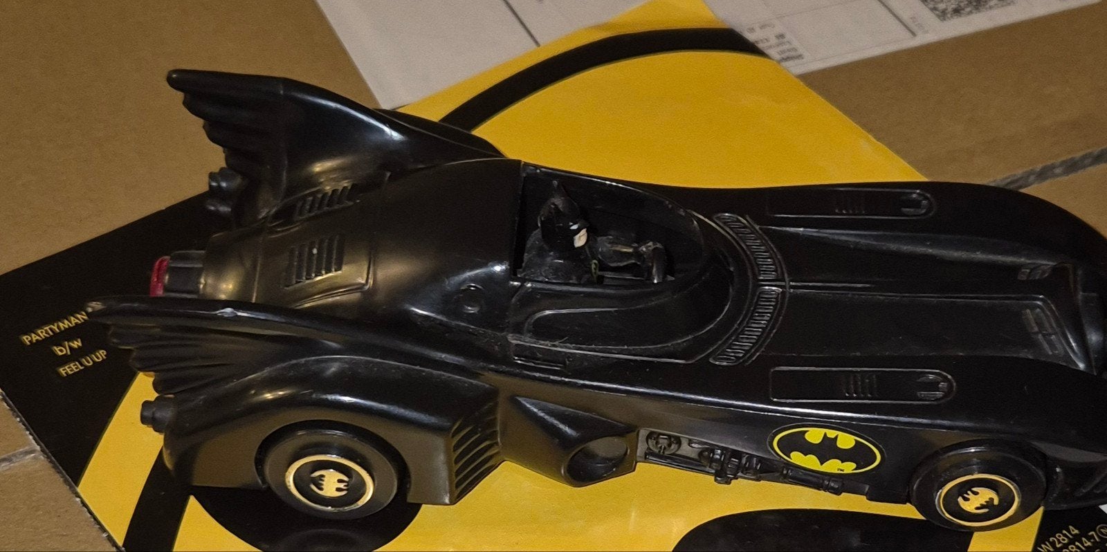 1989 Toy Biz Batmobile Michael keaton vintage, Enlèvement ou Envoi, Utilisé