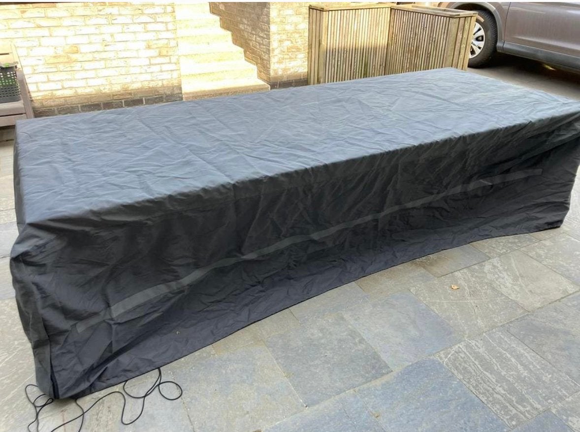 Hoes voor tuintafel 280cmx110cm, Ophalen of Verzenden, Zo goed als nieuw