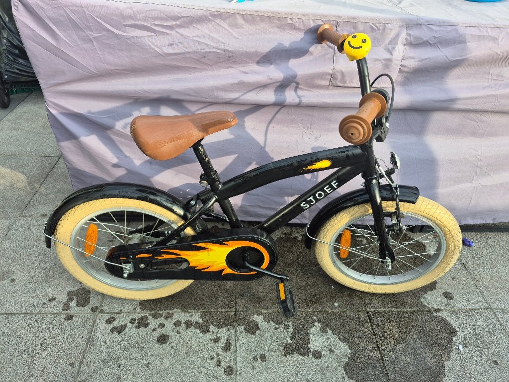 Kinderfiets 16inch, Fietsen en Brommers, Ophalen, Terugtraprem, Sjoef, 16 tot 20 inch