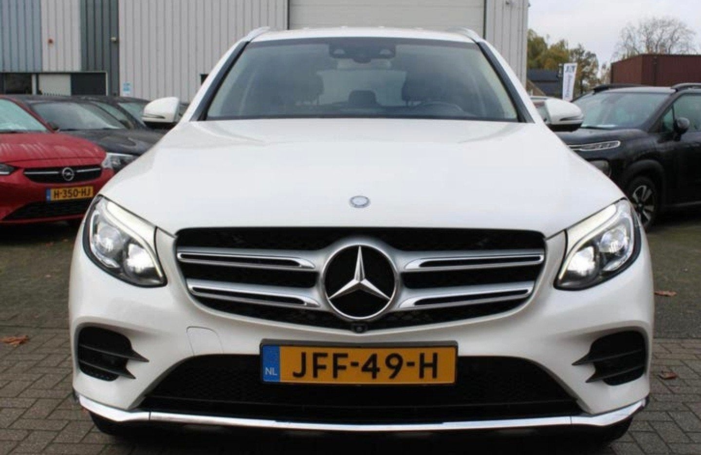 Mercedes-Benz GLC 250 AMG 211pk 4MATIC 9G-TRONIC 2016, Auto's, Mercedes-Benz, Particulier, GLC, Benzine, SUV of Terreinwagen, Wit