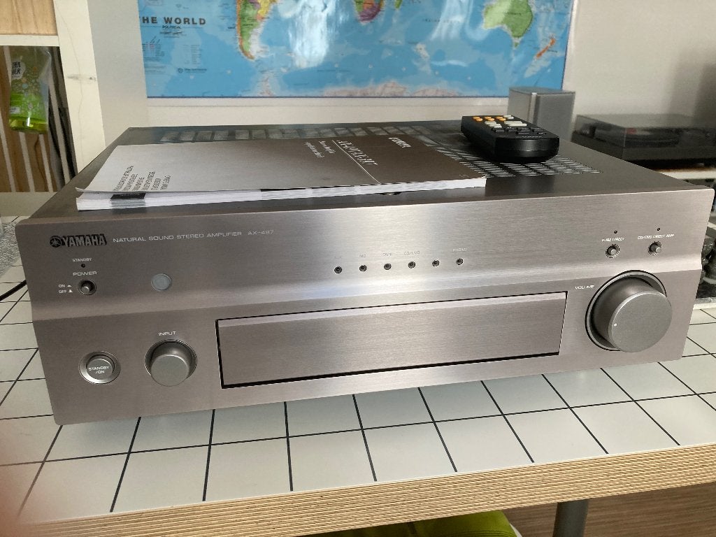 À vendre : Yamaha AX-497 — état NEUF, TV, Hi-fi & Vidéo, Amplificateurs & Ampli-syntoniseurs, Enlèvement ou Envoi, Yamaha, 60 à 120 watts