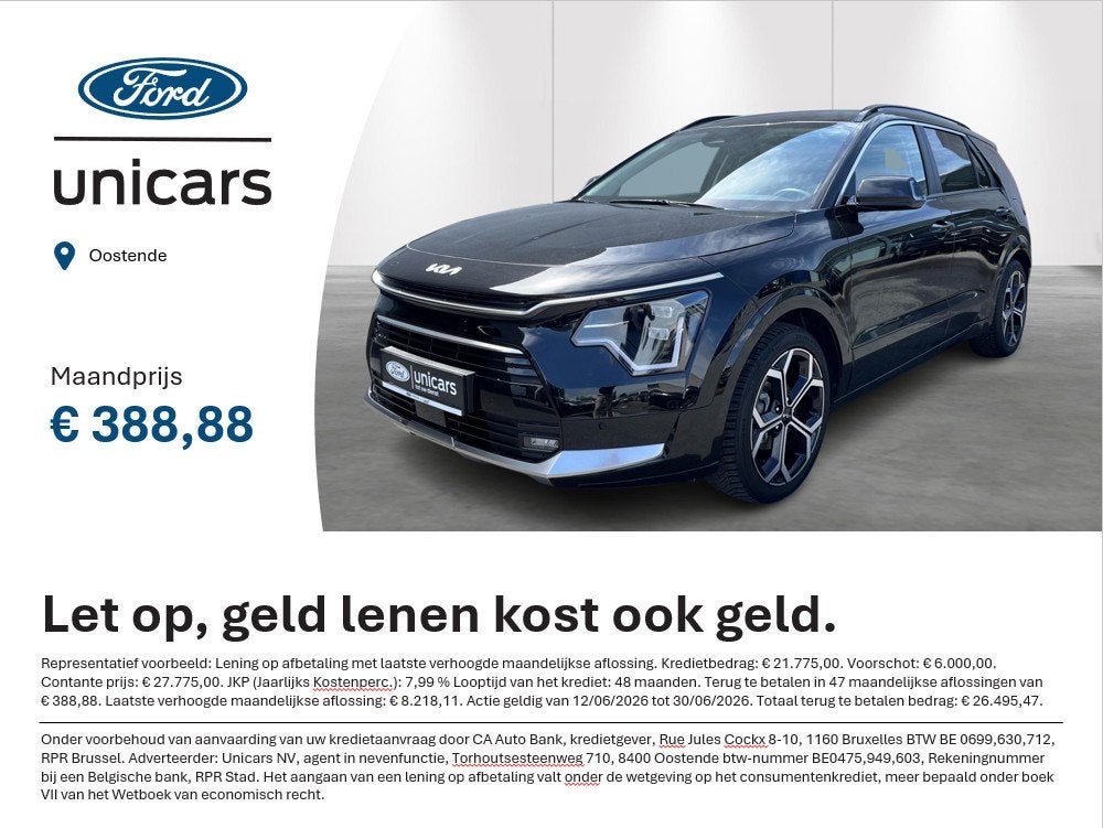 Kia Niro Pace 1.6 GDi HEV 6DCT (automatique), Autos, Kia, 1414 kg, Entreprise, https://public.car-pass.be/vhr/35656070-45d9-489a-95b2-4036768ff4c2