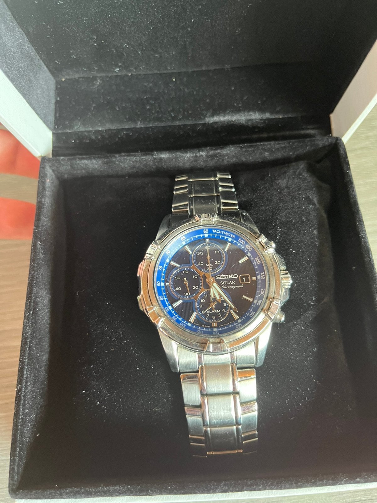 Seiko herenhorloge, Handtassen en Accessoires, Horloges | Heren, Ophalen, Zo goed als nieuw, Seiko