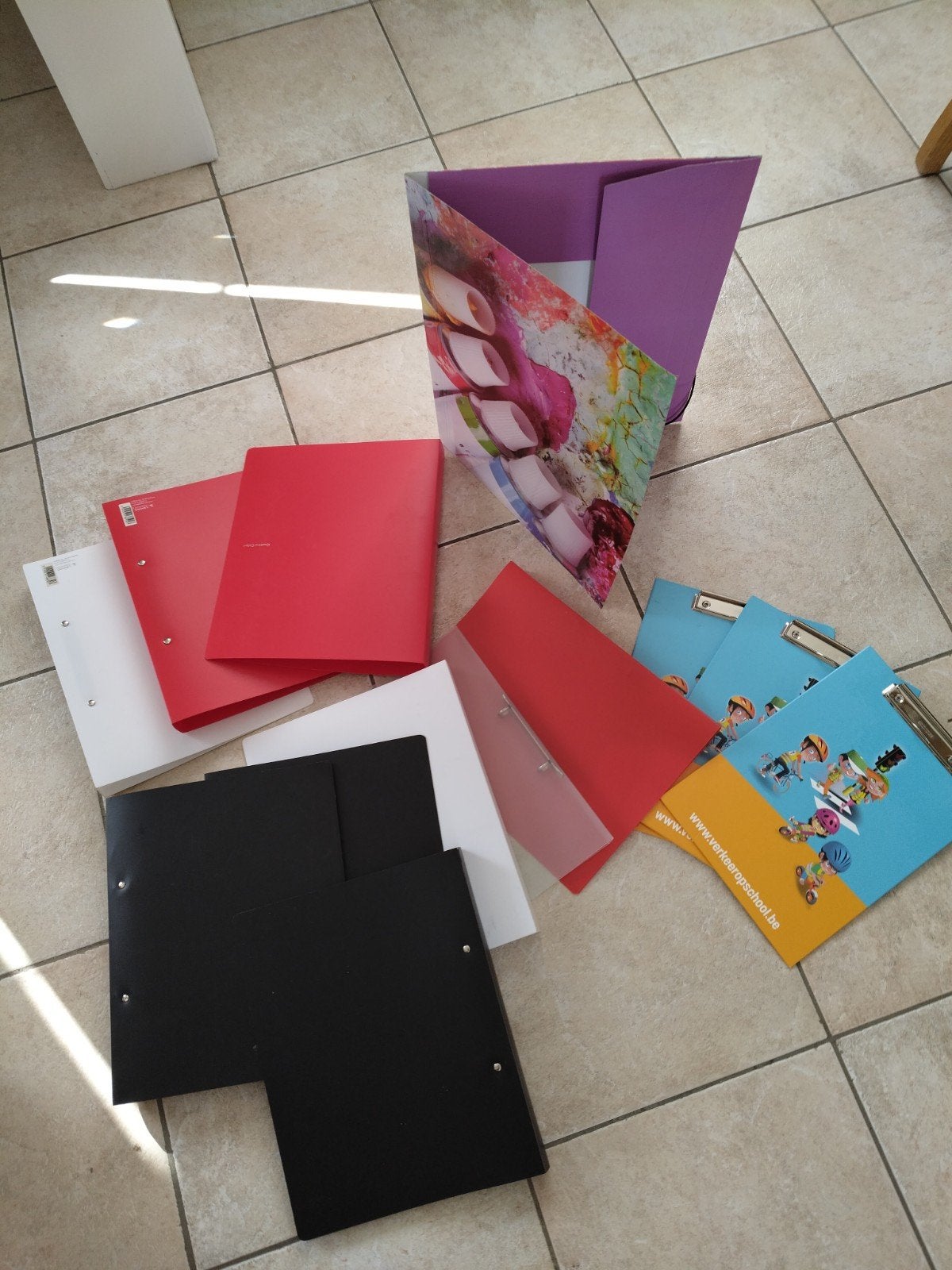 Ringmappen, schrijfplank, kaft A3, Diversen, Ophalen