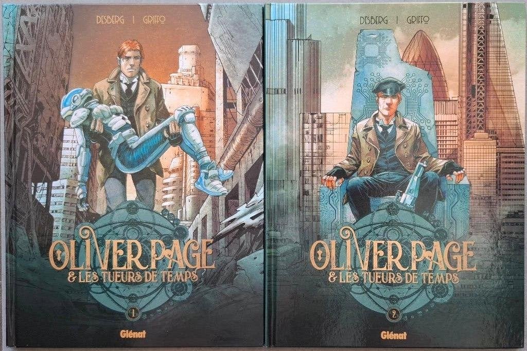 Oliver Page et les tueurs de temps, Enlèvement ou Envoi, Série complète ou Série, Comme neuf, Desberg - Griffo