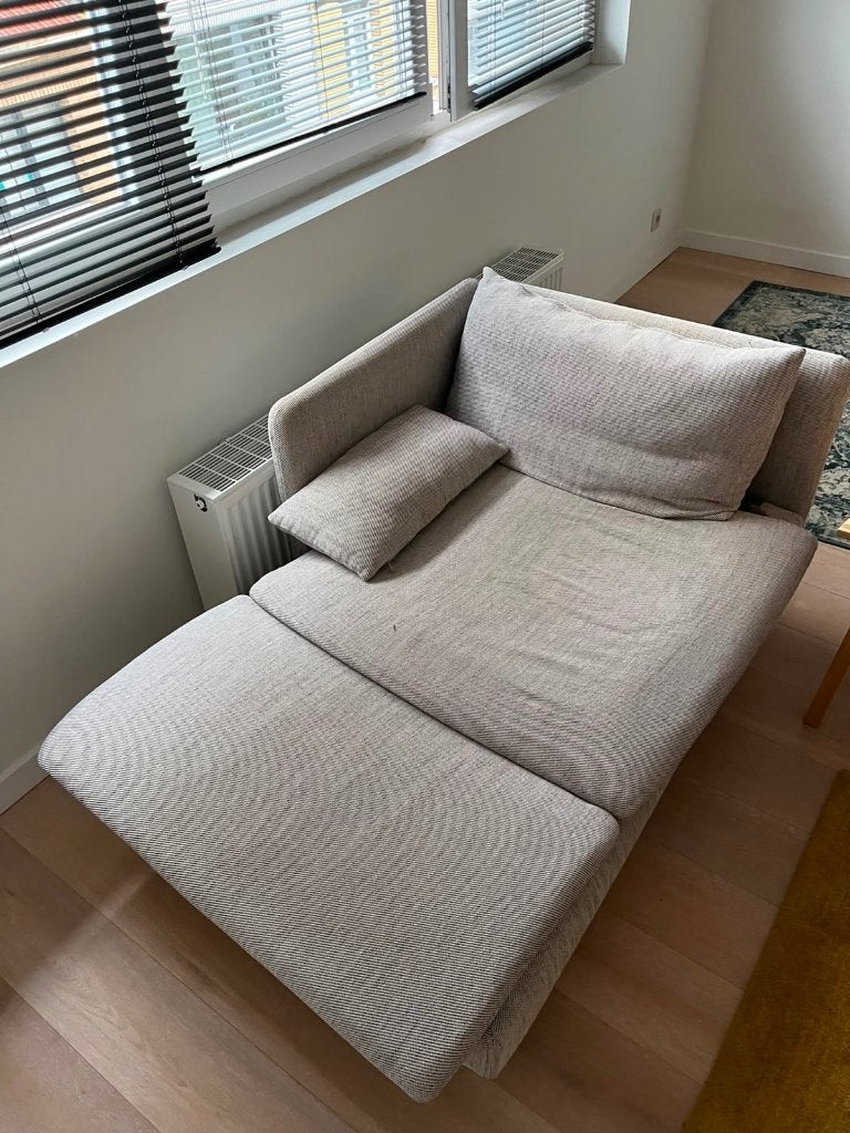 Gratis grijze zetel, Ophalen, Gebruikt, Tweepersoons, Stof