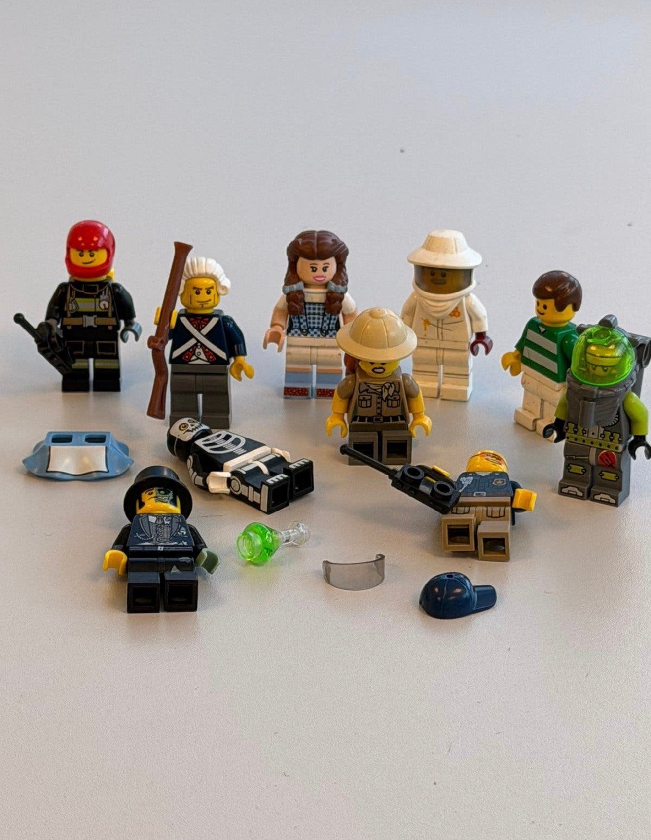 LEGO Minifiguren Lot Hidden Side Indiana Jones Jurassic city, Ophalen of Verzenden, Zo goed als nieuw, Minifiguur, Lego