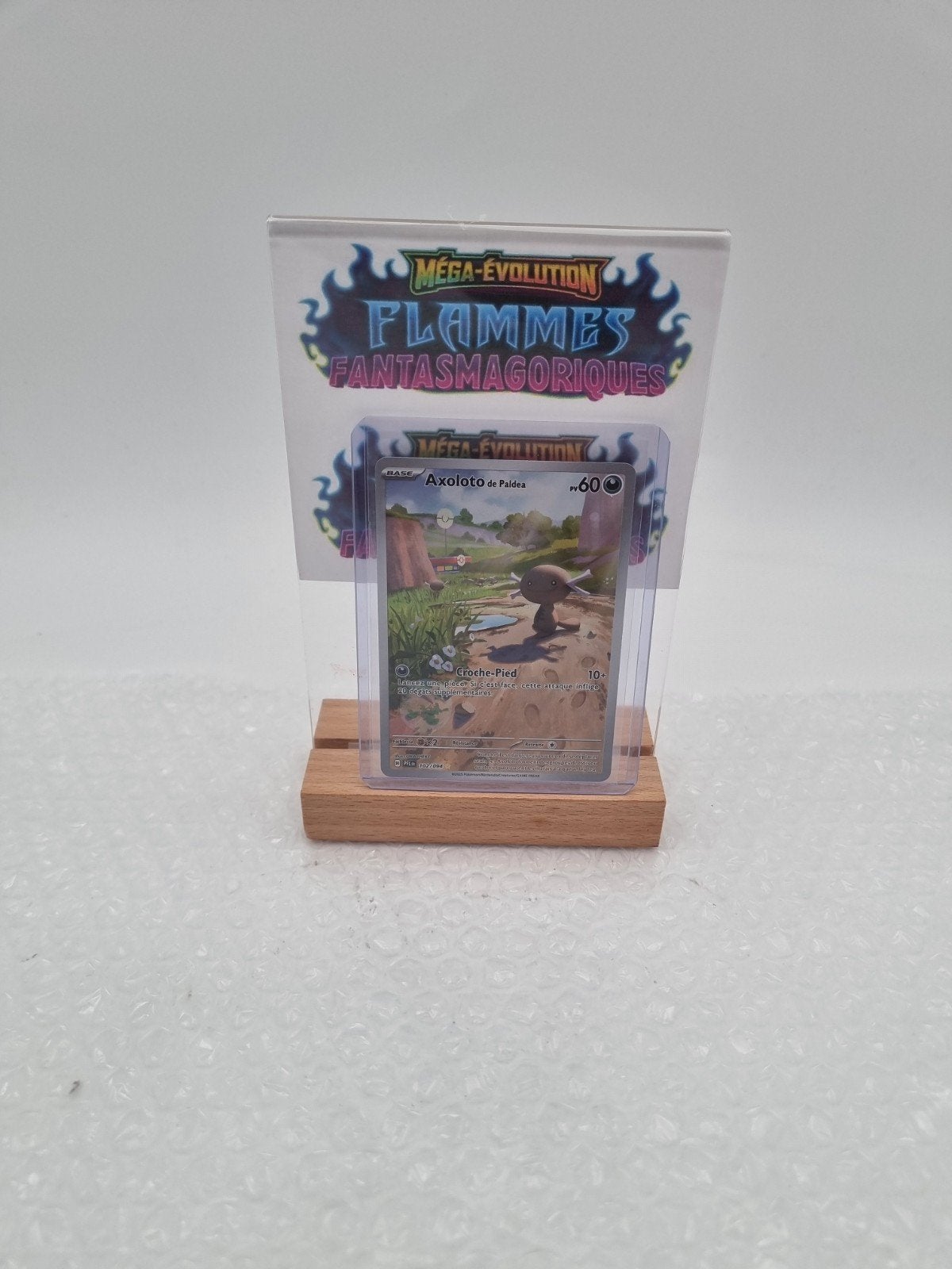AR Axoloto de paldea 102/094 ME2 Flammes Fantasmagoriques, Enlèvement ou Envoi, Booster
