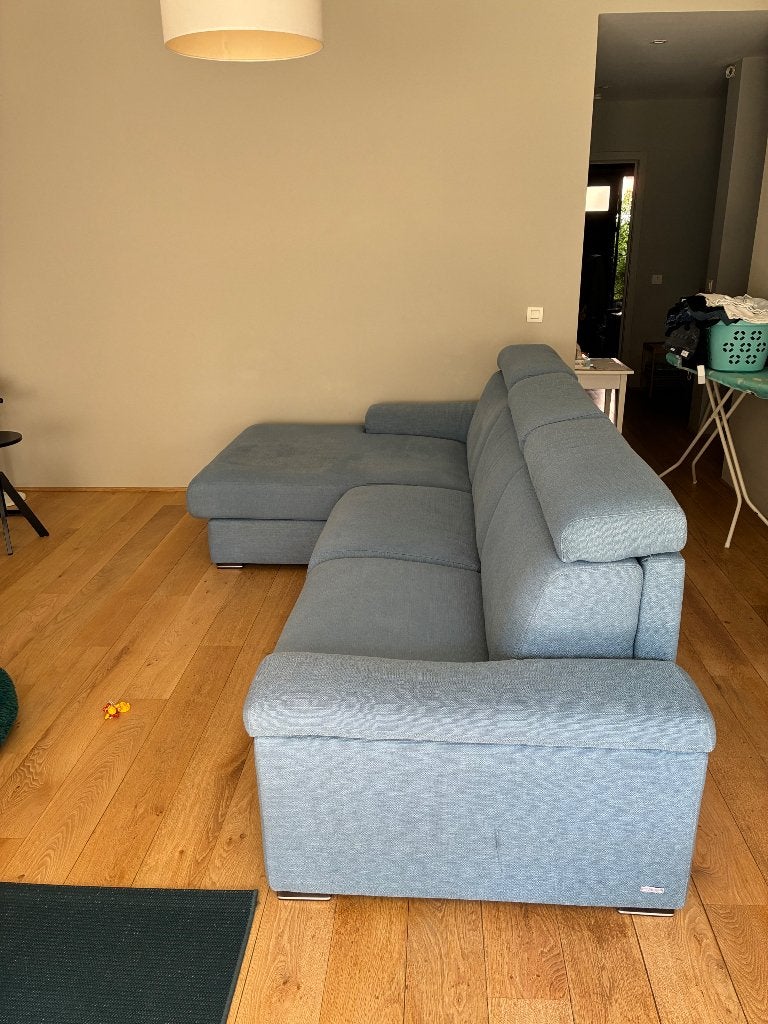 Slaapbank Poltrone&Sofa, Huis en Inrichting, Zetels | Zetels, Ophalen, Gebruikt, 125 tot 150 cm, Hoekbank