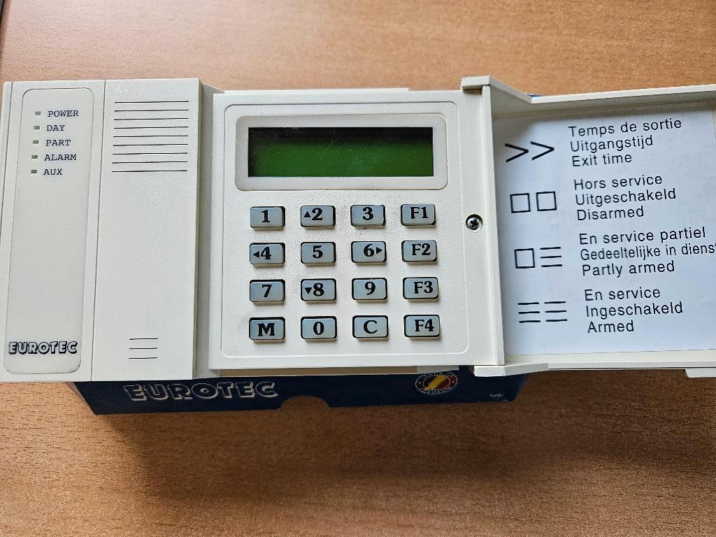 Alarme clavier Eurotec, Enlèvement