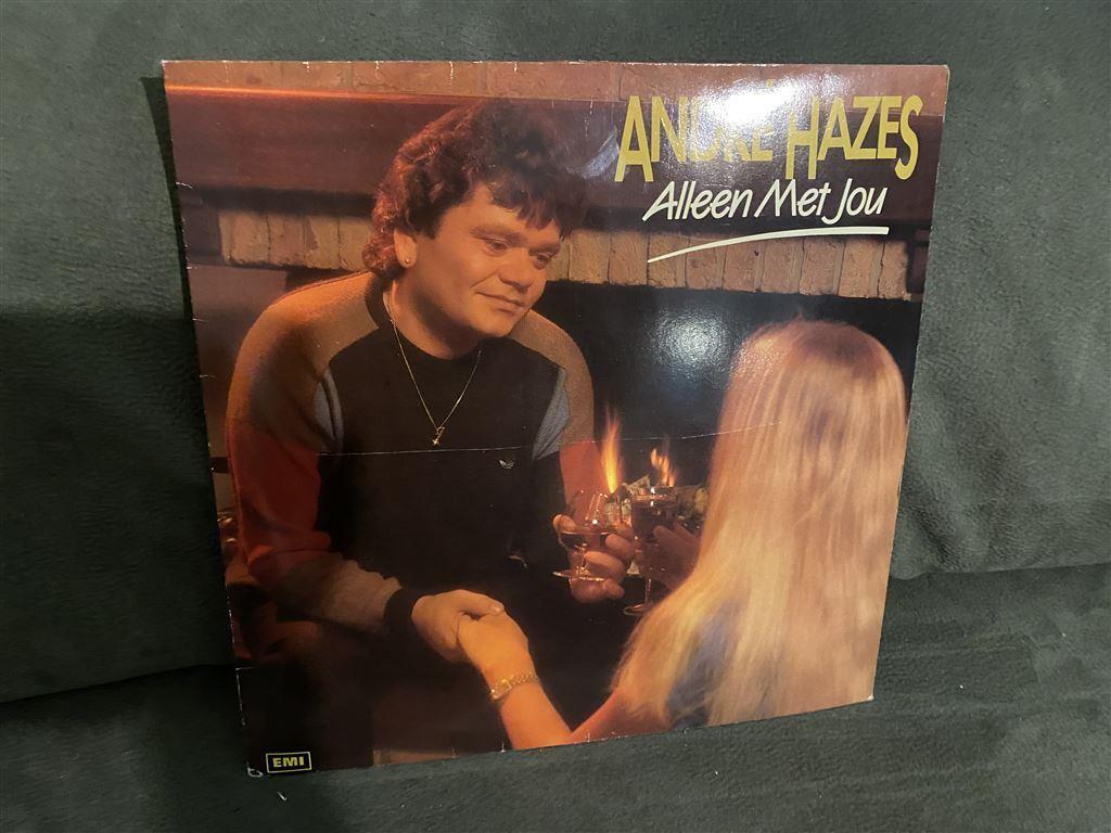 Andre Hazes alleen met jou vinyl [1048], Cd's en Dvd's, Vinyl | Nederlandstalig, Zo goed als nieuw, Verzenden