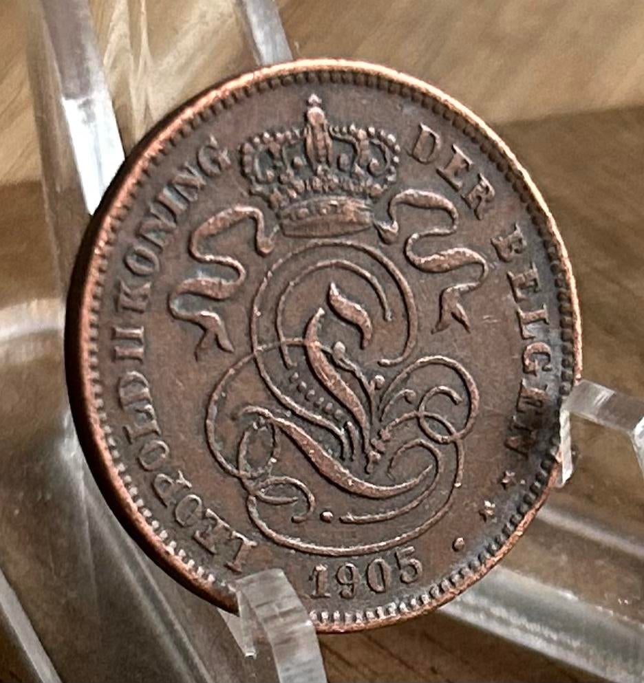 2 cents 1905 flamand incomplet E léopold 2, Enlèvement ou Envoi