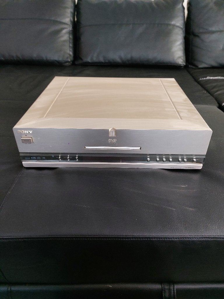 DVD EN CD SPELER Sony DVP-S9000ES     µ1u, TV, Hi-fi & Vidéo, Lecteurs DVD, Enlèvement, Sony