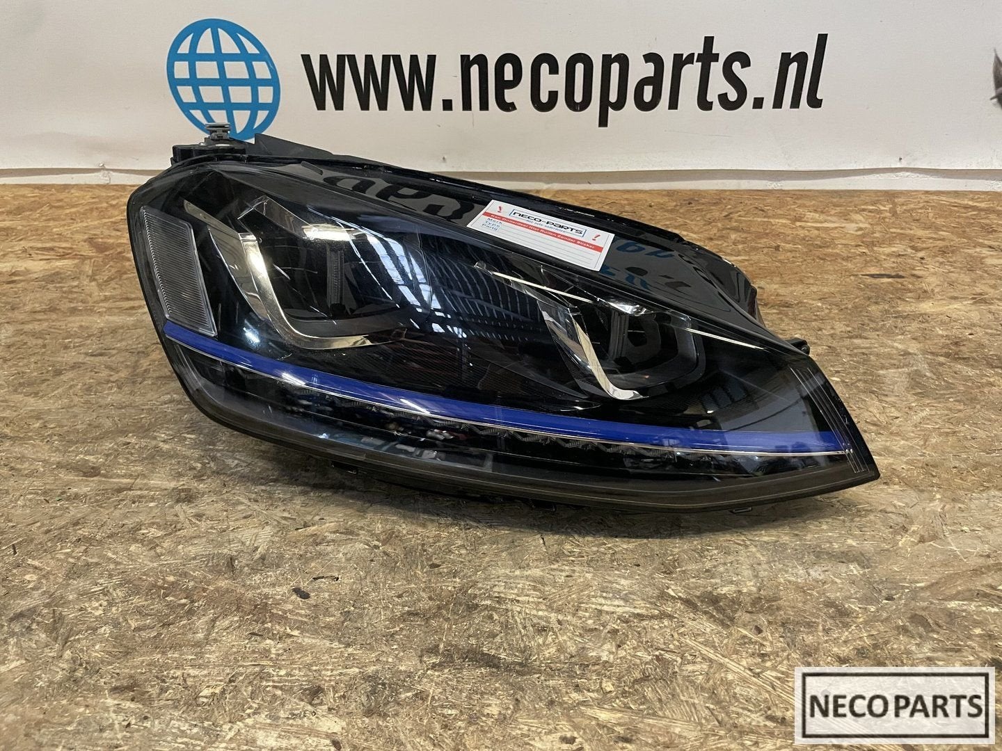 VW GOLF 7 GTE FULL LED KOPLAMP RECHTS ALLES LEVERBAAR !!, Volkswagen, -, Utilisé, -